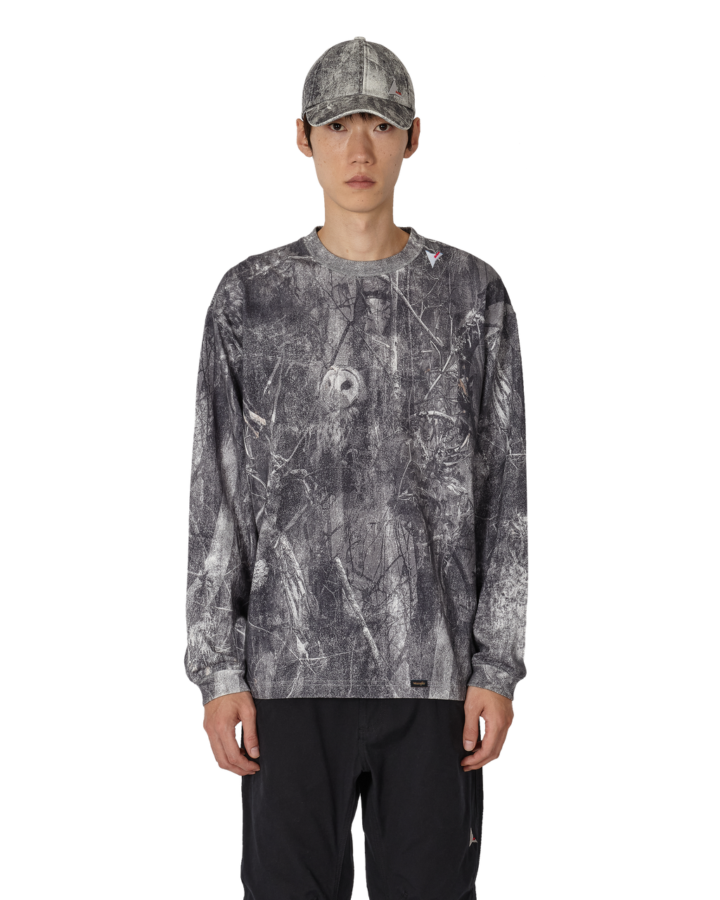ROA ROA x Wrangler Jersey Long Sleeve J355101-S-Grey front