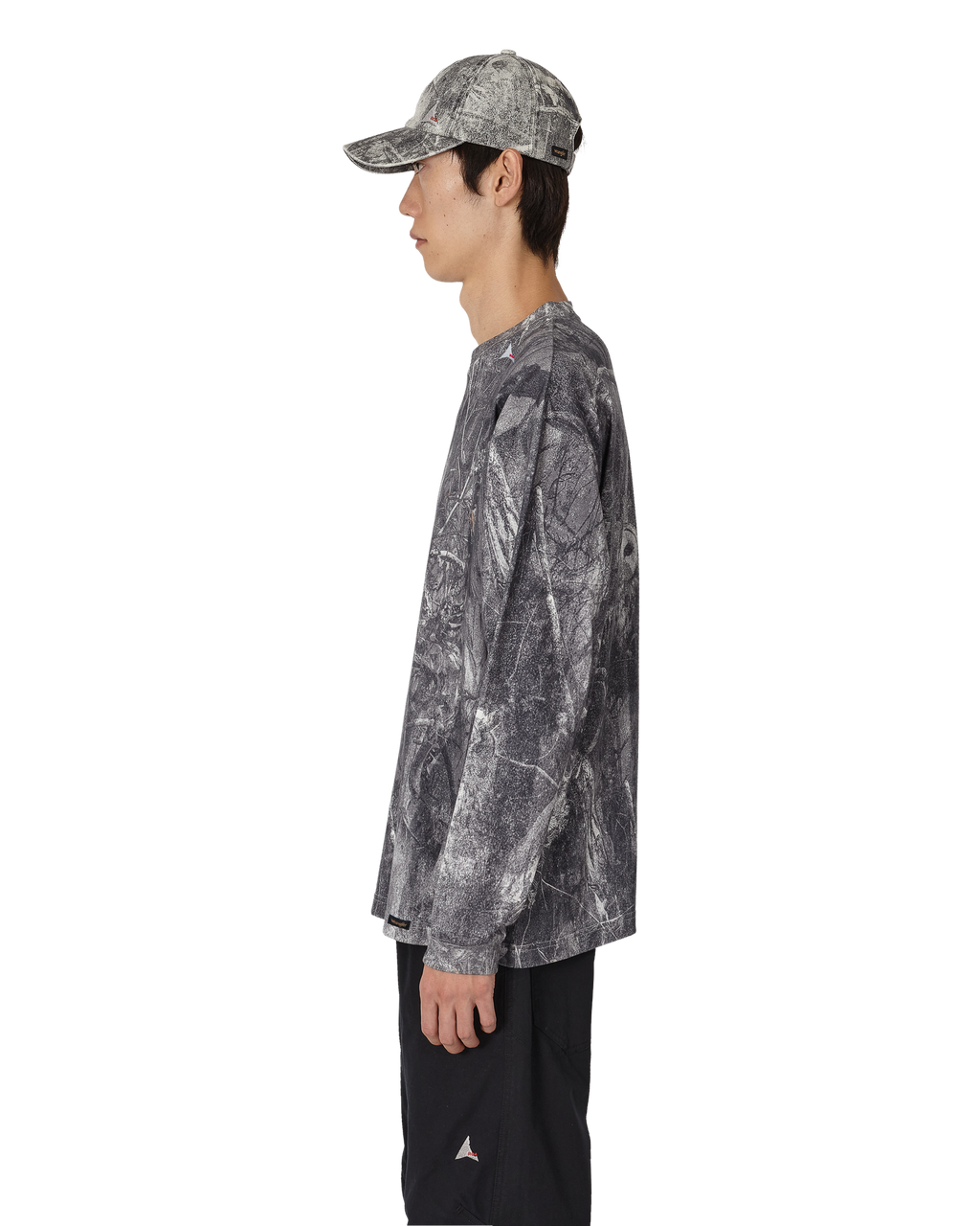 ROA ROA x Wrangler Jersey Long Sleeve J355101-S-Grey front