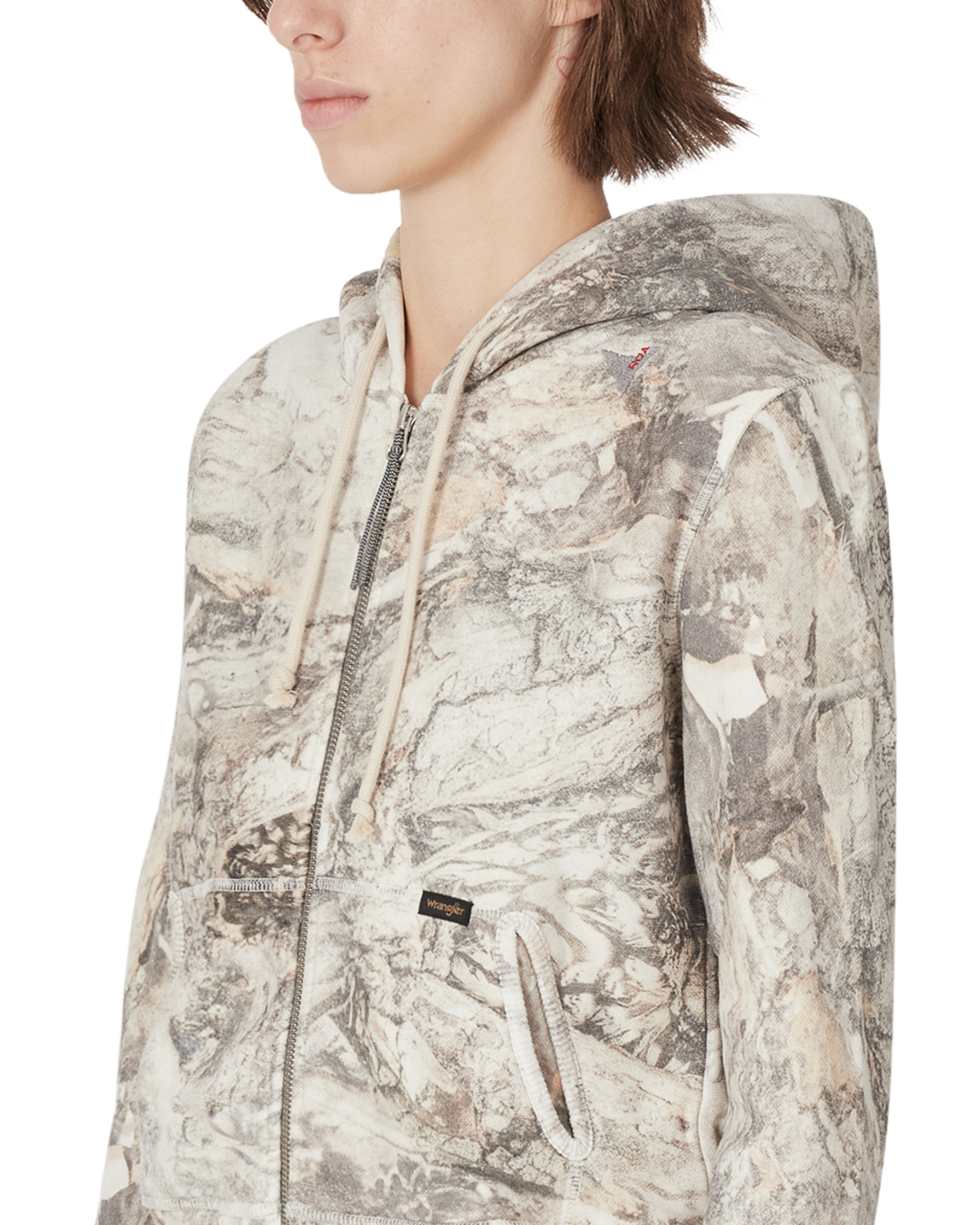 ROA ROA x Wrangler Owl All Over Baby Zip-Up J355781-XS-Grey 5
