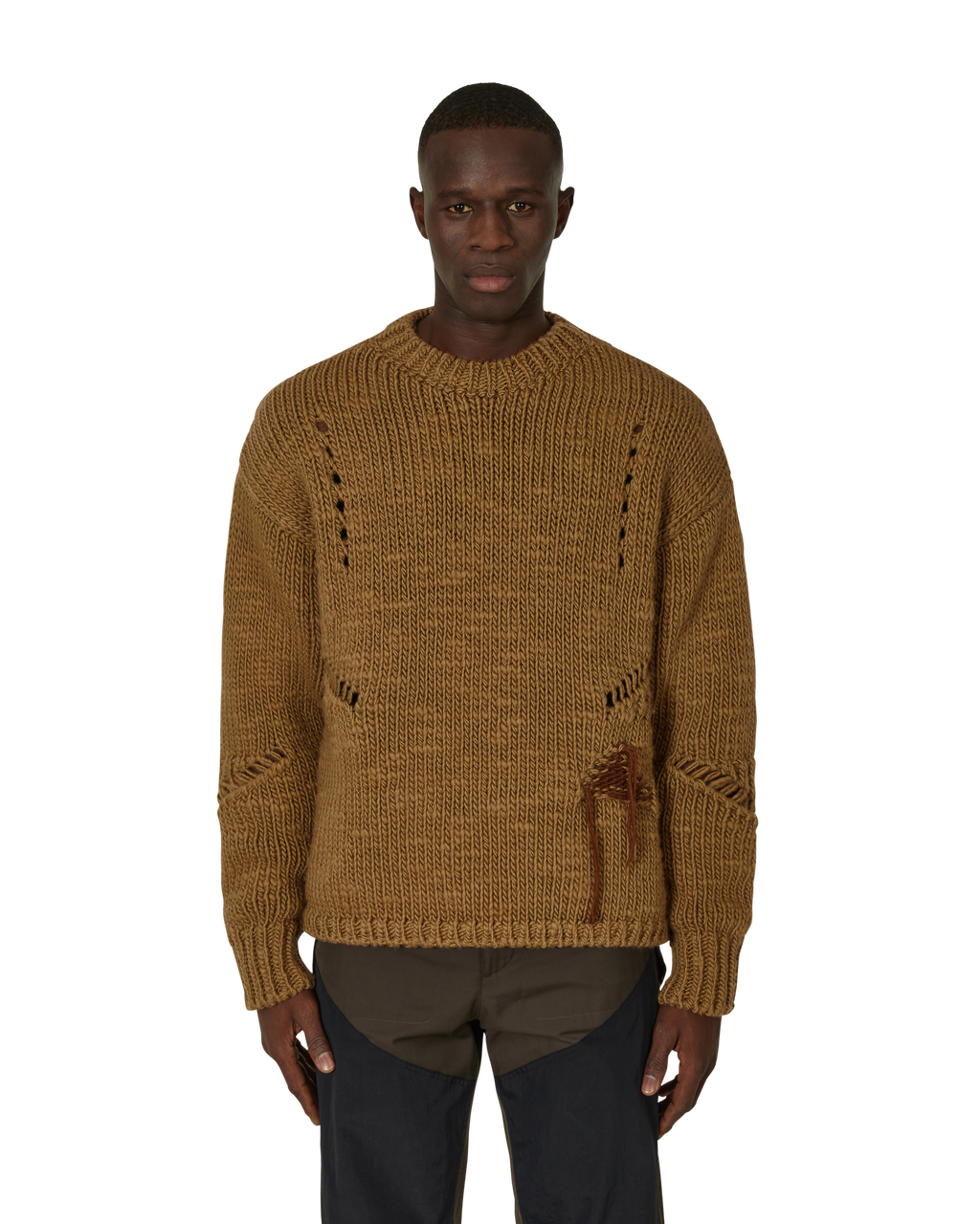 ROA Winter Hand Made Polo J266662-XL-Brown front