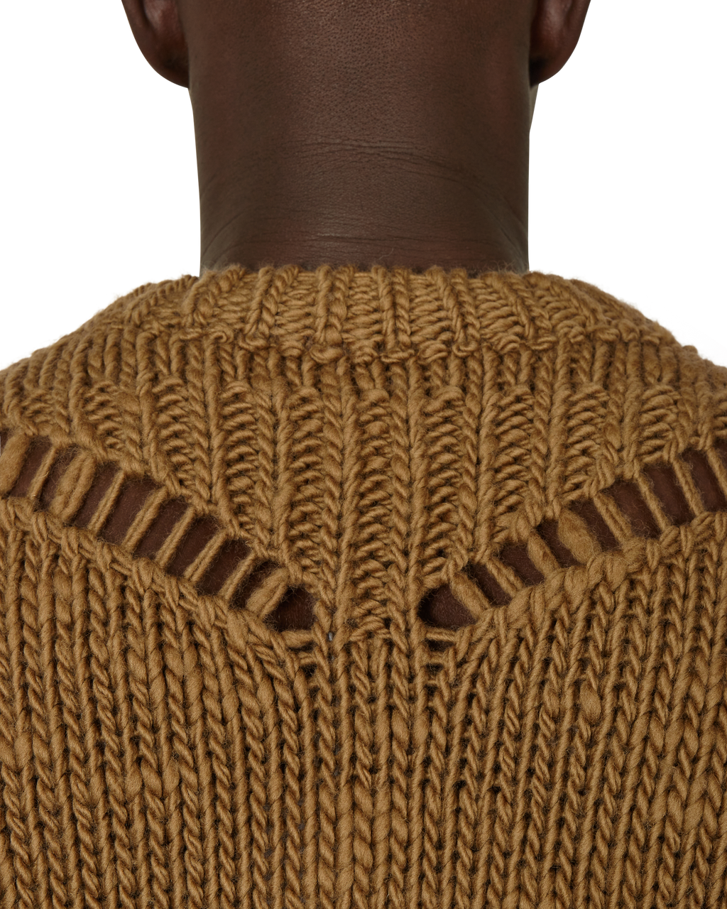 ROA Winter Hand Made Polo J266662-L-Brown front