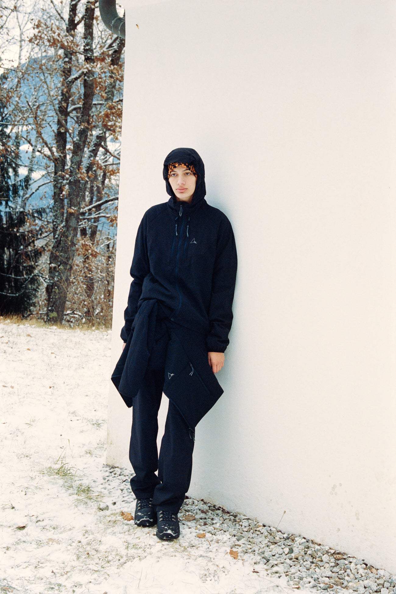 Paneled Hoodie, Elk Bandana, 3L Trousers, Neal SS24 Campaign