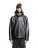 Thumbnail Leather Shell Jacket Black