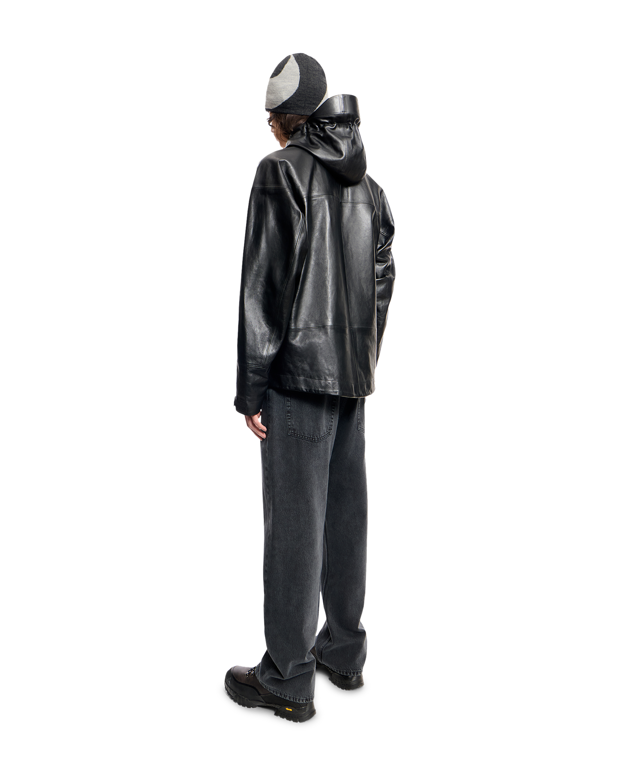 ROA Leather Shell Jacket J335570-XL-Black 4