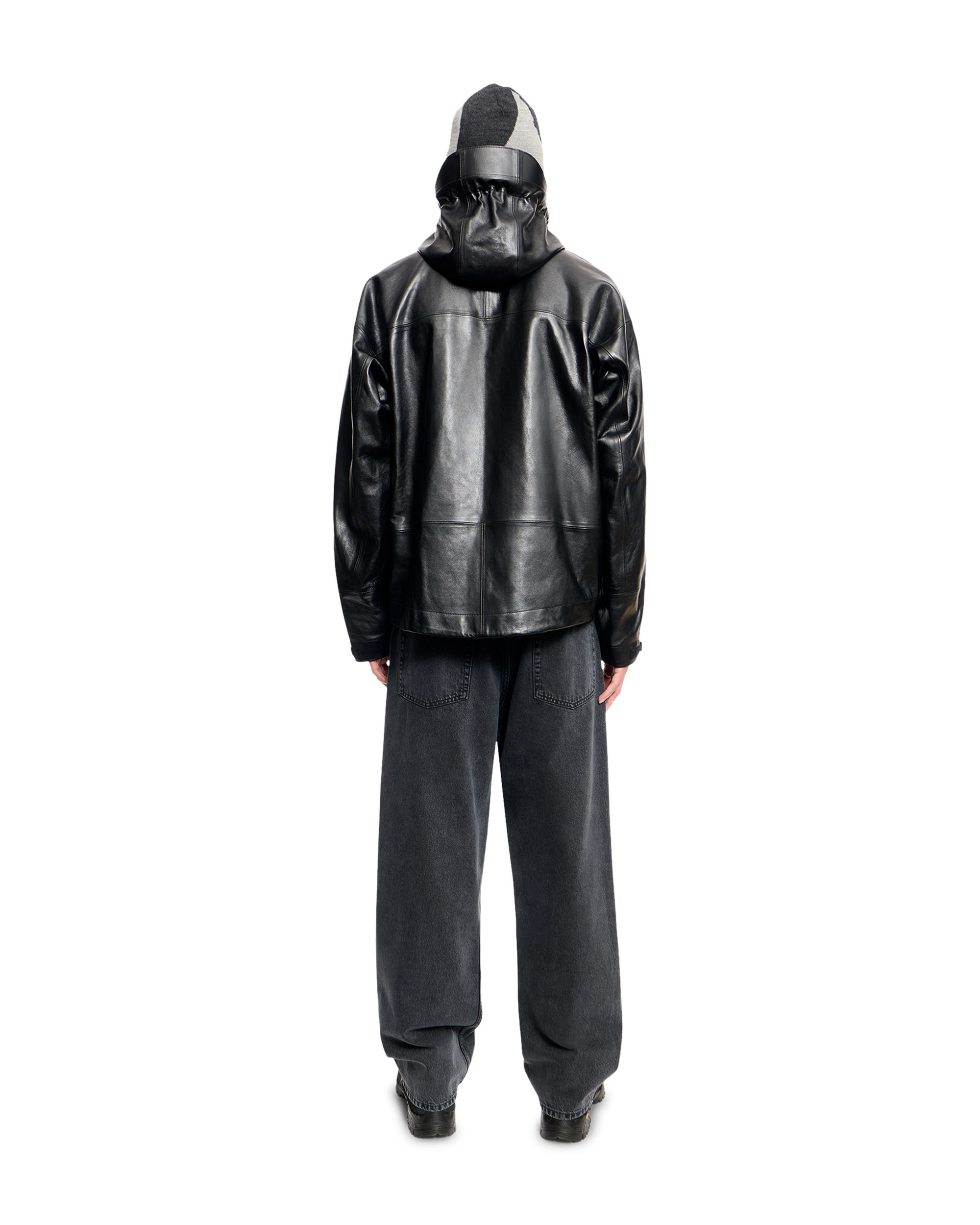 ROA Leather Shell Jacket J335570-XL-Black 3