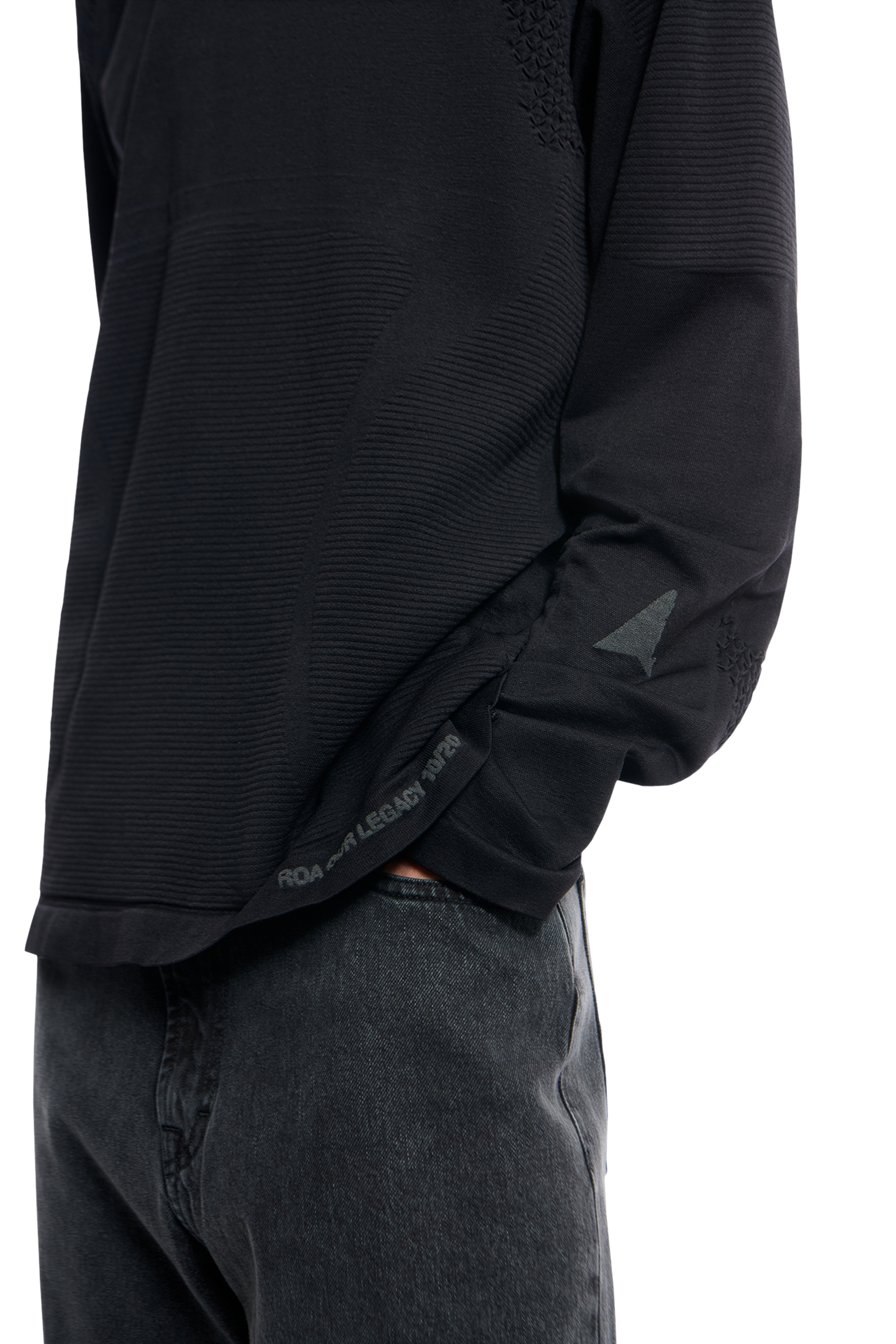 ROA Aune Seamless Knit Long Sleeve J334873-S-Black 7