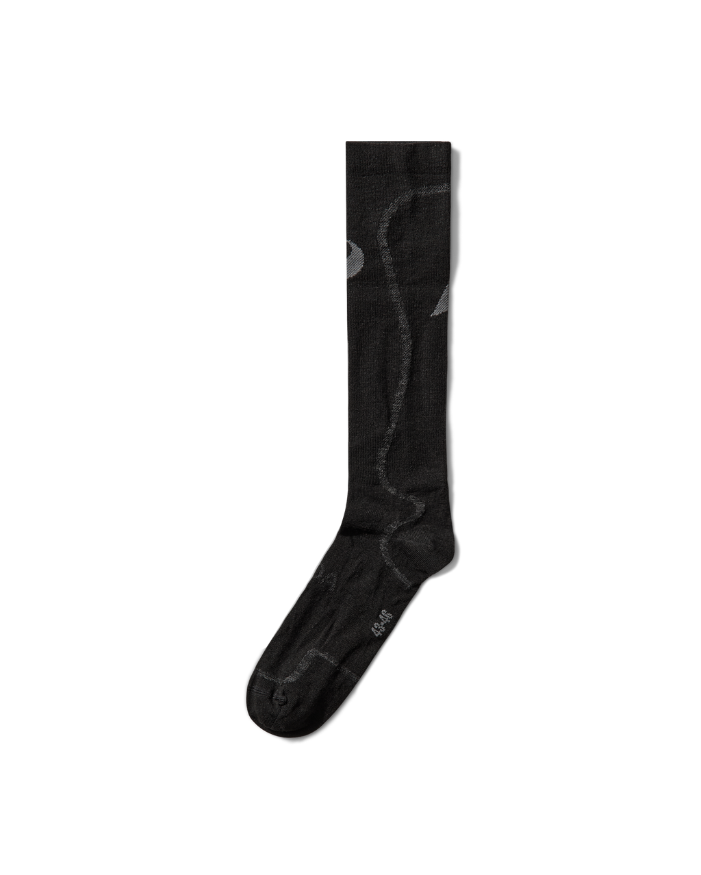 ROA Merino Knee High Socks J334875-39-42-Black 1