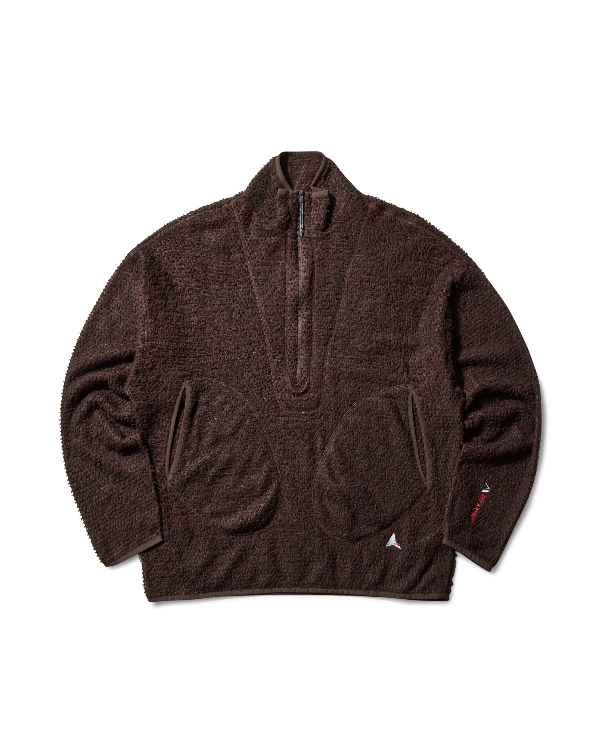 ROA Ocular Polartec Alpha Half Zip J316896-S-Brown 9