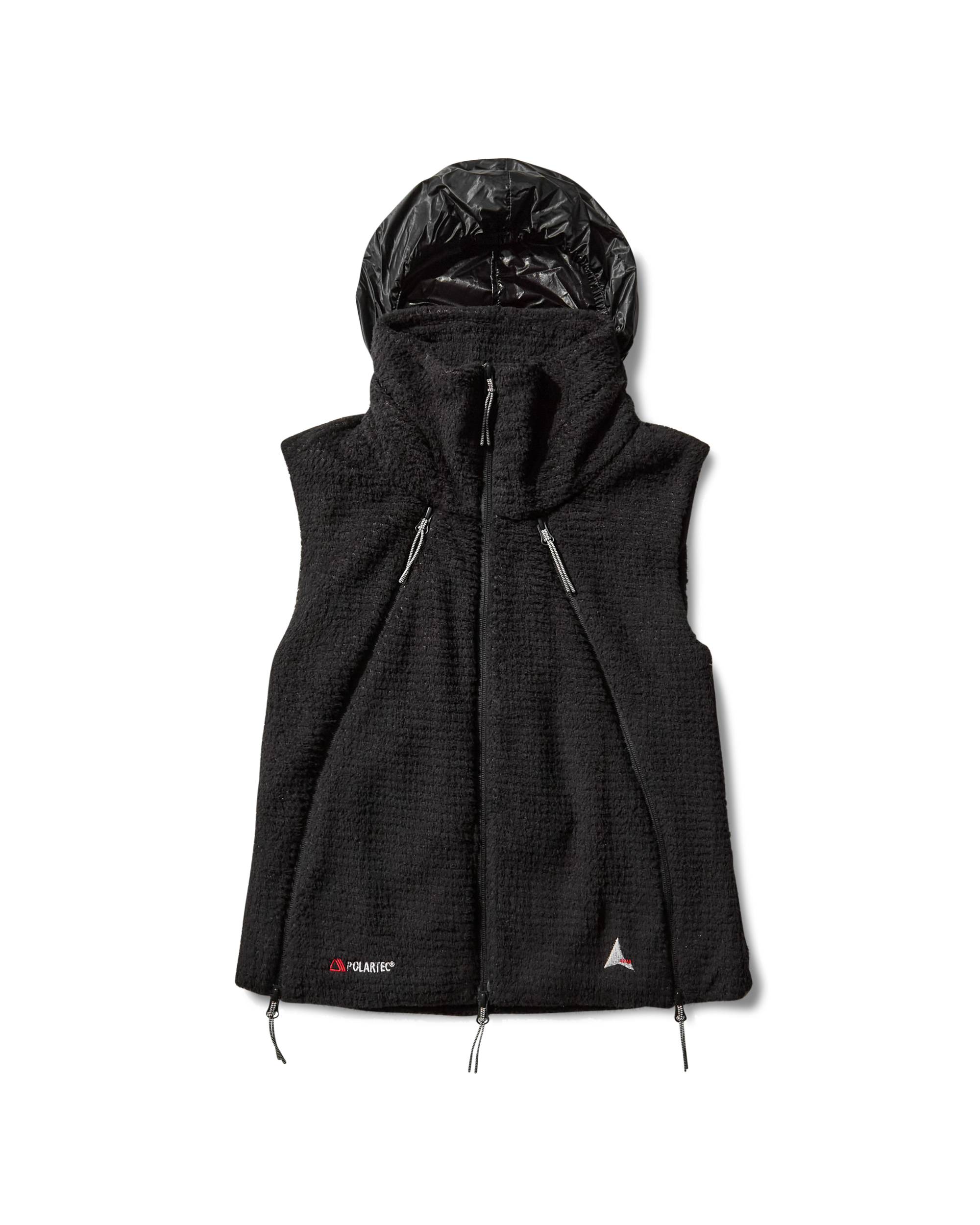 ROA Naike Hooded Polartec High Loft Vest J316926-XS-Black 11