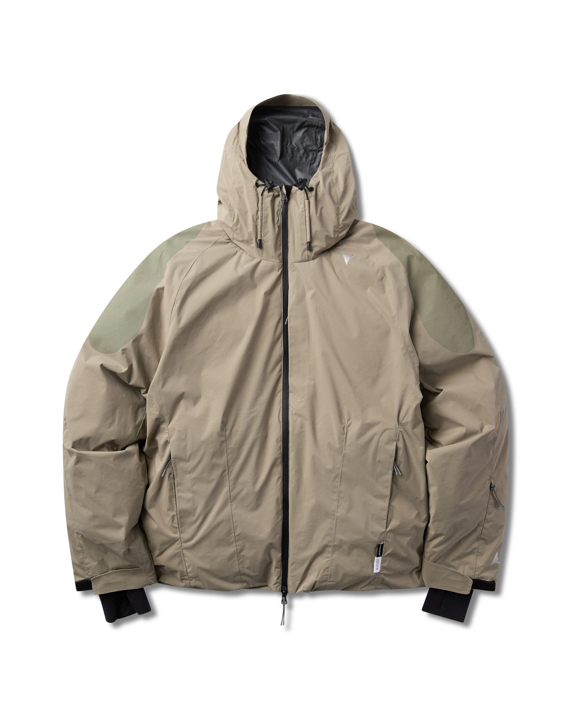 ROA Gelo Xpore Litetech 20k Comfortemp Insulated Shell Jacket J339683-S-Beige front