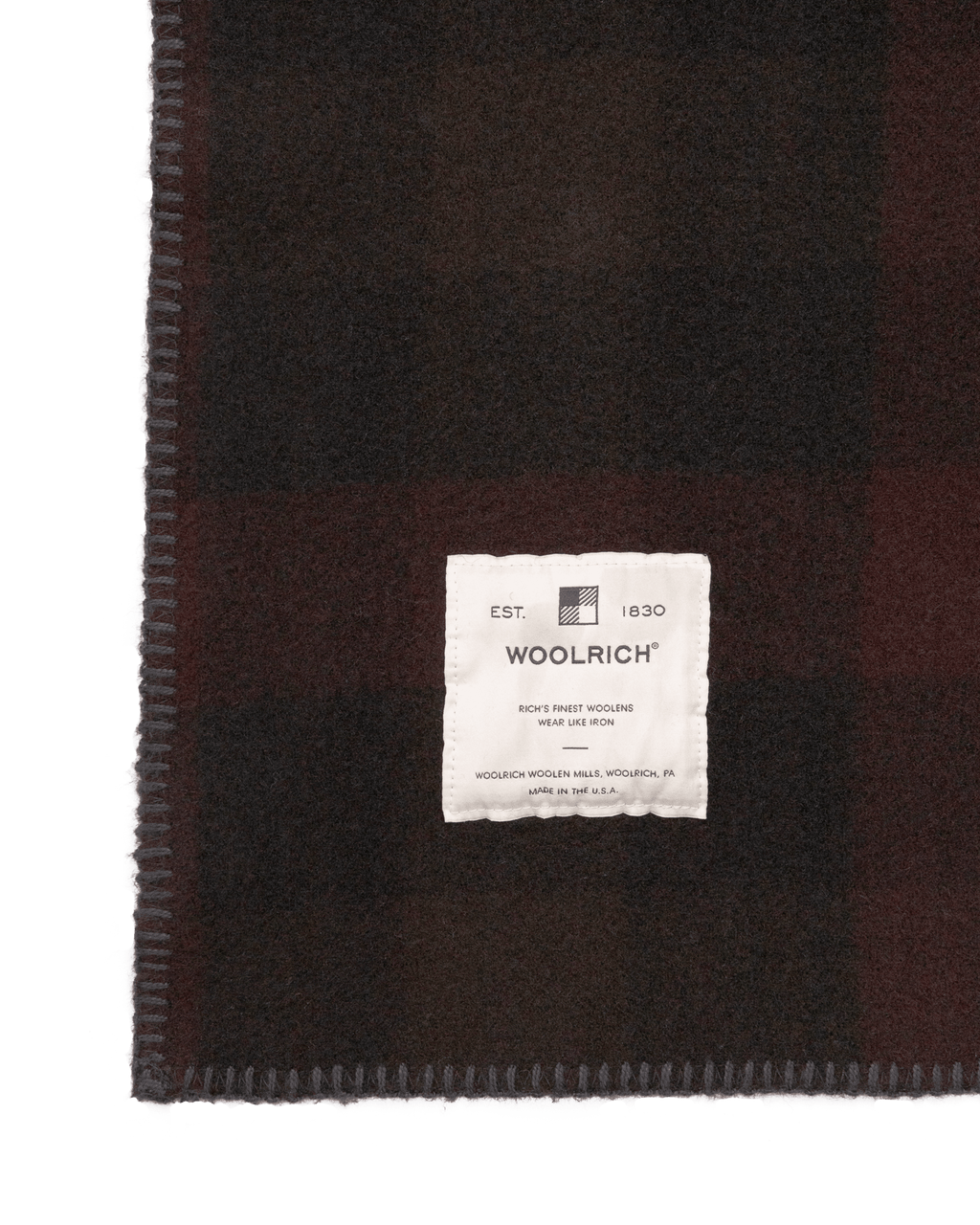 ROA Roa X Woolrich Blanket J247417-ONE SIZE-Green 5