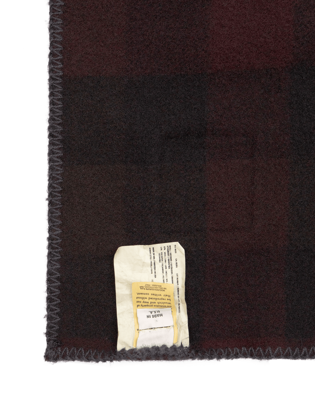 ROA Roa X Woolrich Blanket J247417-ONE SIZE-Green 7